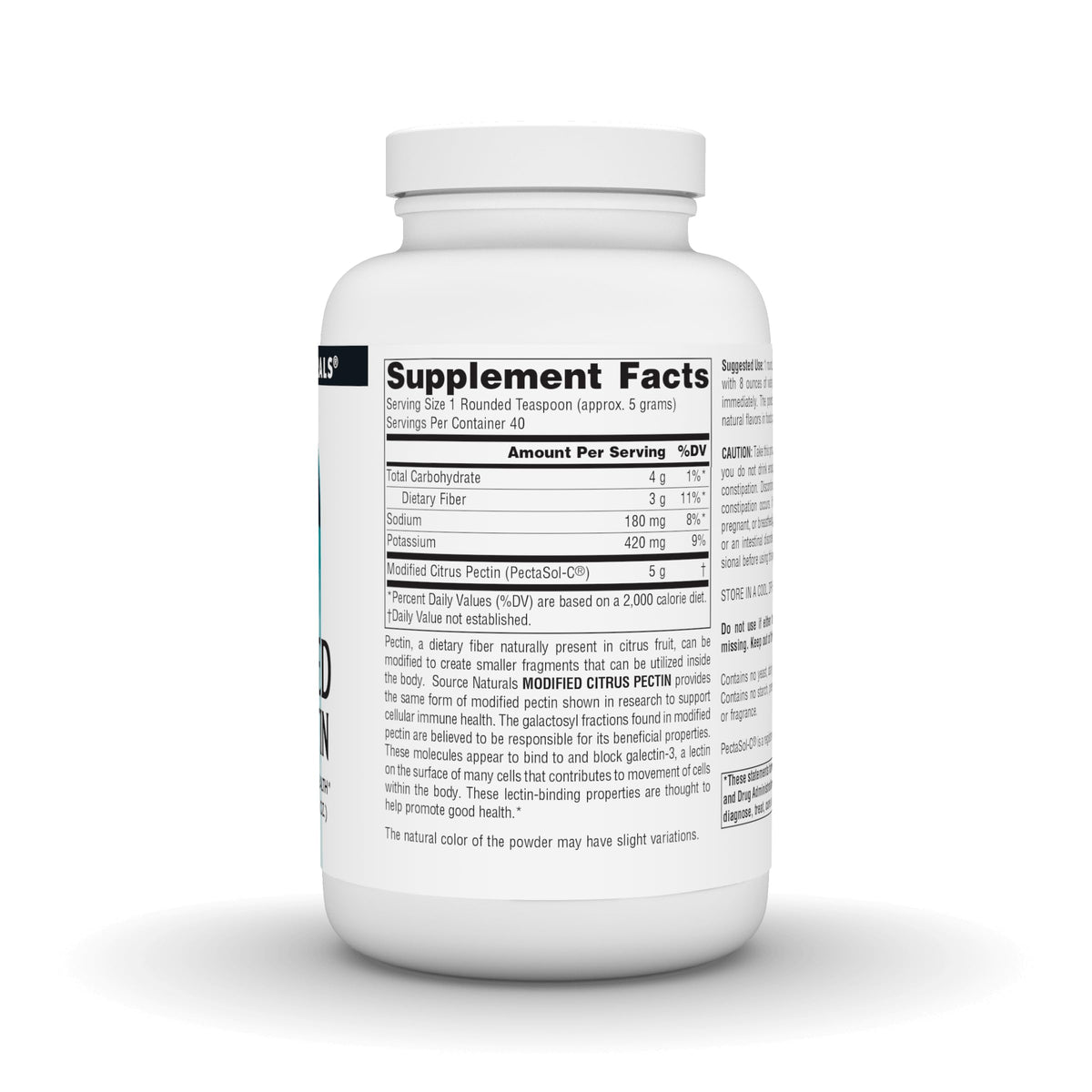 Source Naturals Modified Citrus Pectin Powder