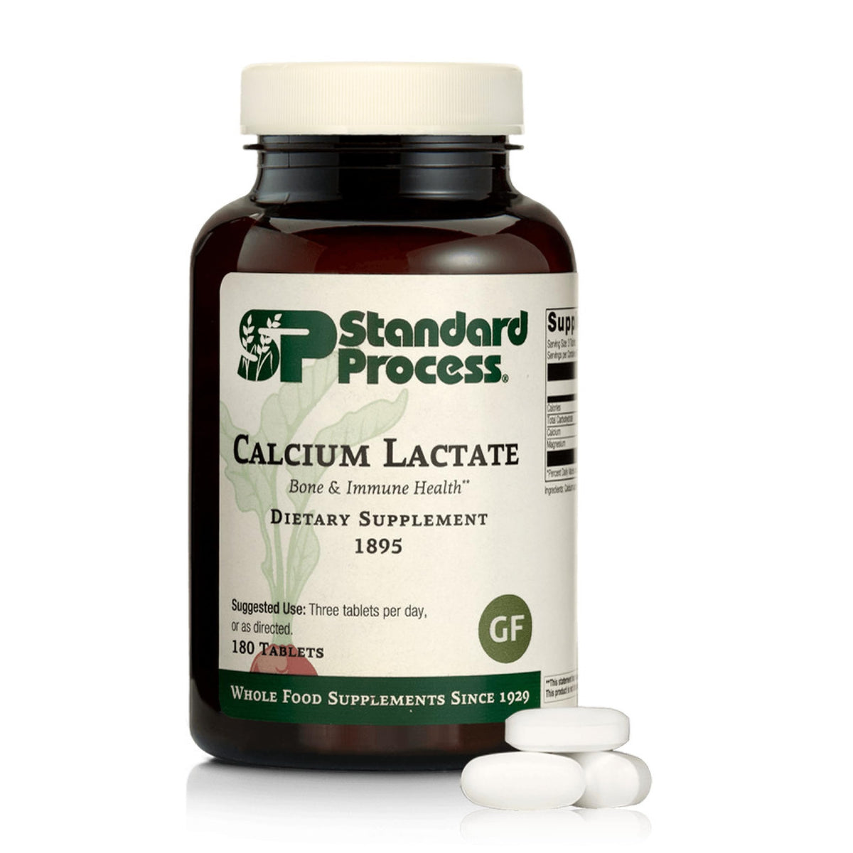 Standard Process Calcium Lactate, Bone & Immune Supplement