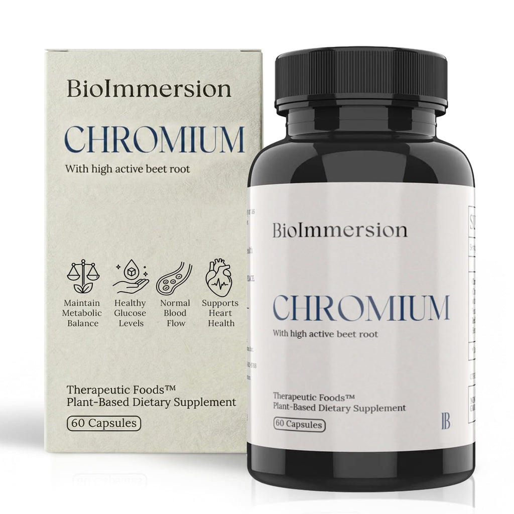 BioImmersion Chromium Polynicotinate with Red Beet Root - 60 Capsules