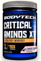 BodyTech Critical Aminos XT Powder, Strawberry Lemonade - 45 Servings