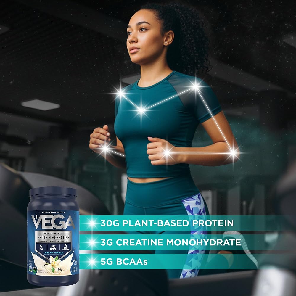 Vega Protein + Creatine - 30g Plant-Based Protein