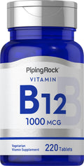 Piping Rock Vitamin B12 1000 mcg - 220 Tablets