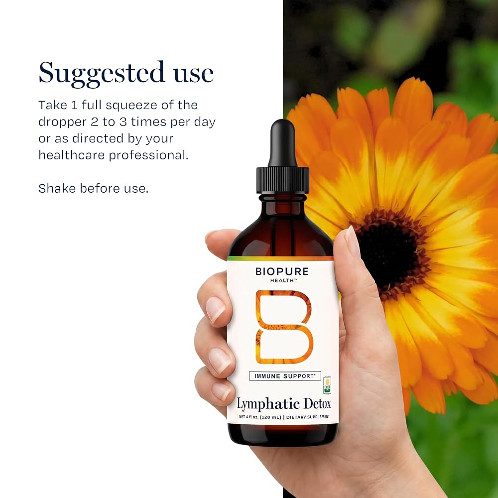 BioPure Lymphatic Detox Immune Support - 4 Fl Oz - image 7