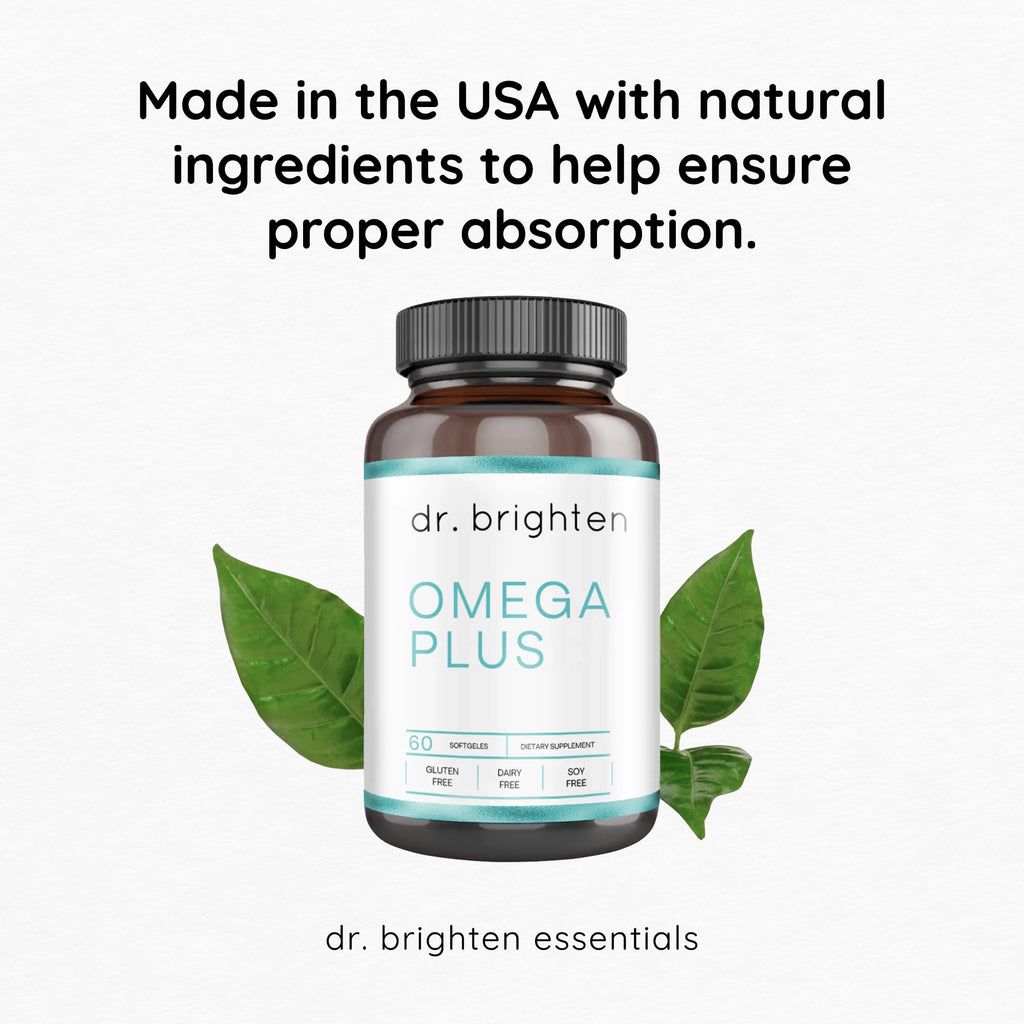 Dr. Brighten Omega Plus 1500 mg EPA/DHA Fish Oil - 60 Softgels - image 7
