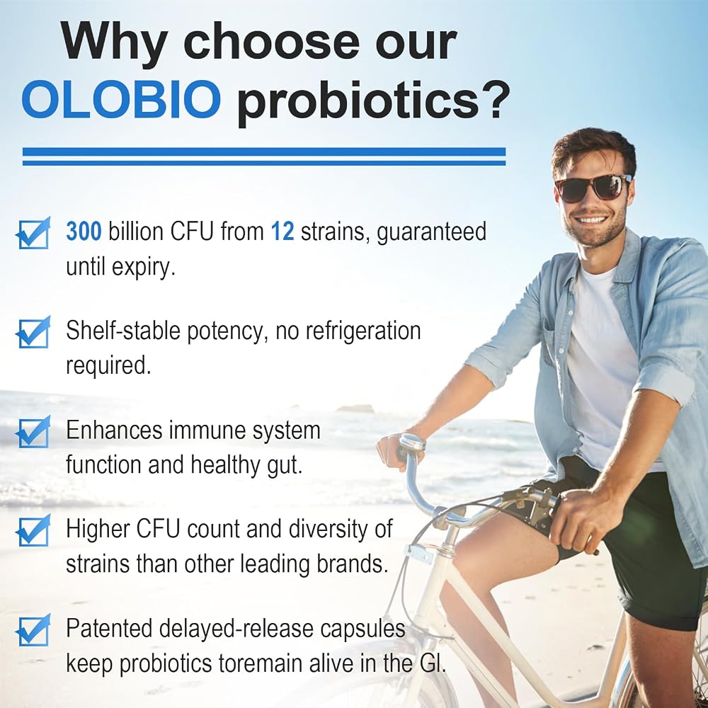 OLOBIO 300 Billion CFU Probiotic