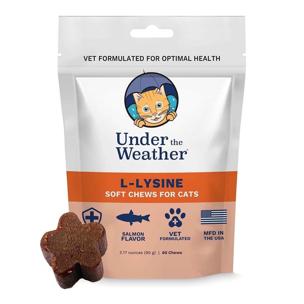 Under the Weather Pet Daily Cat L-Lysine Immune Support - 60 Chews - image 2