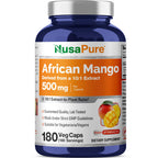 NusaPure African Mango 500 mg - 180 Vegetarian Capsules