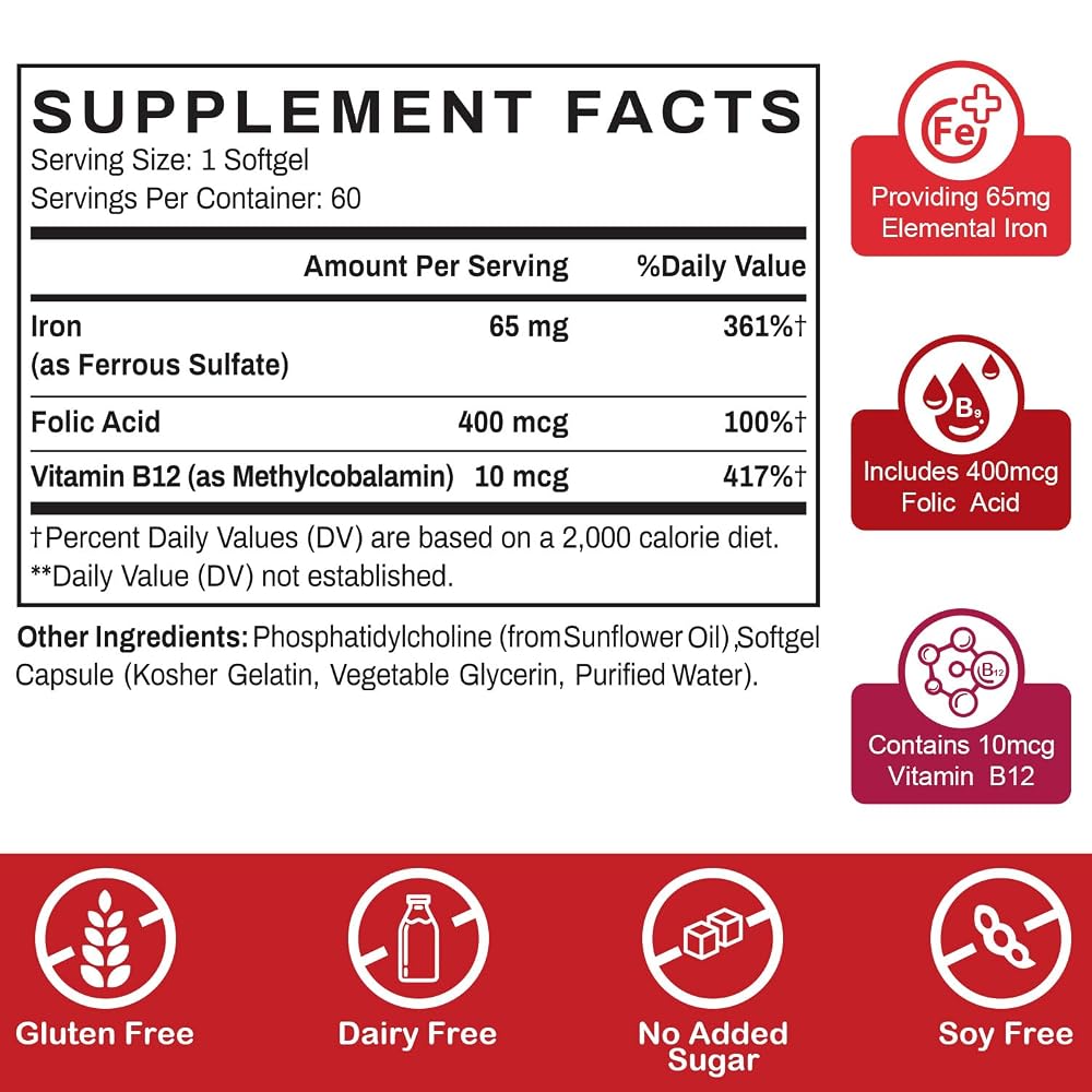 Sapotax Liposomal Fe Iron Supplement for Women - image 3