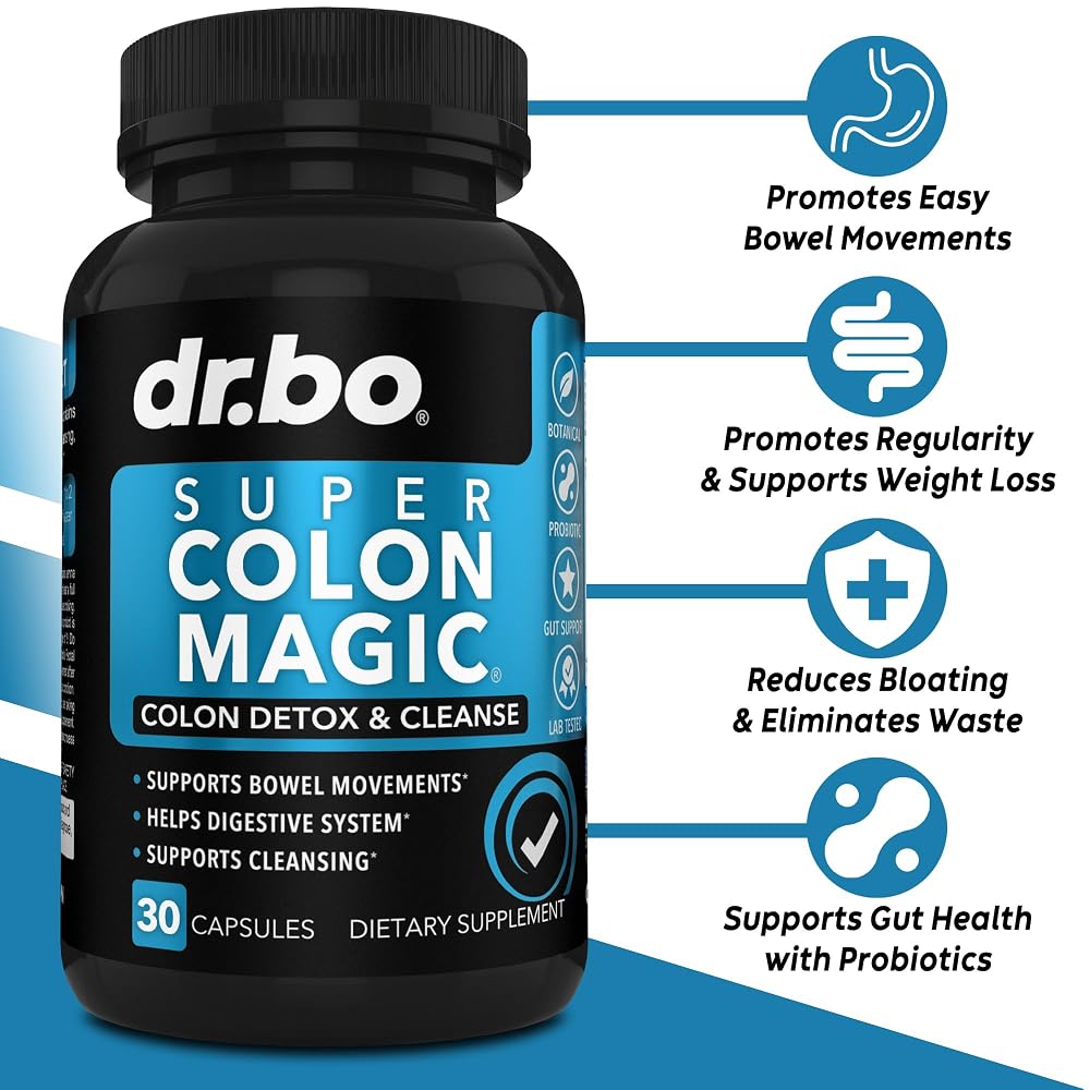 DR. BO Colon Cleanser Detox 15 Day Cleanse - 30 Capsules - image 2