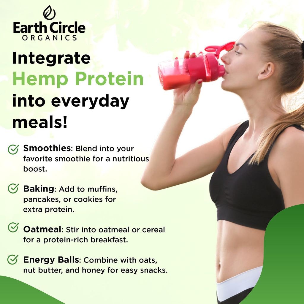 Earth Circle Organics Organic Hemp Protein Powder