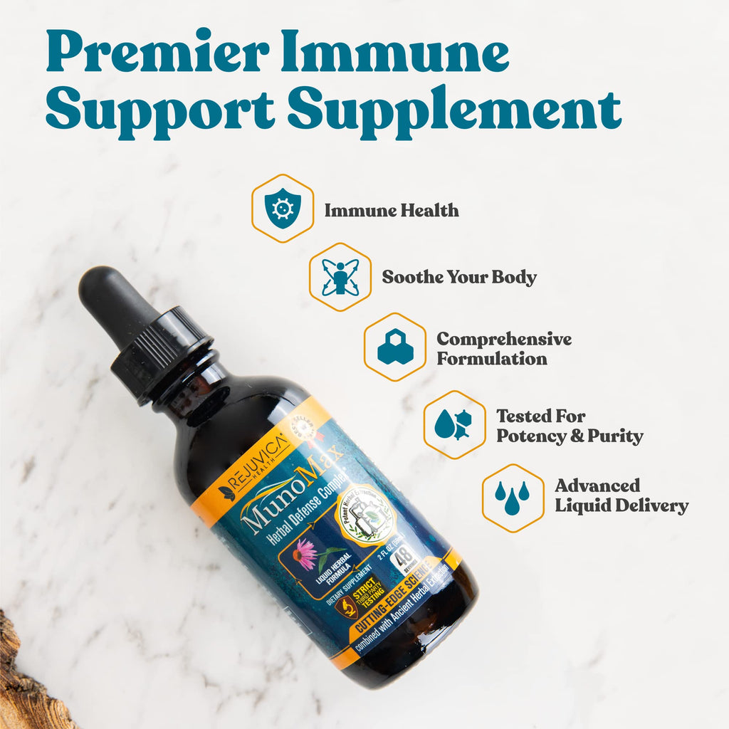Rejuvica Health MunoMax - Advanced Immune Support Supplement - Liquid