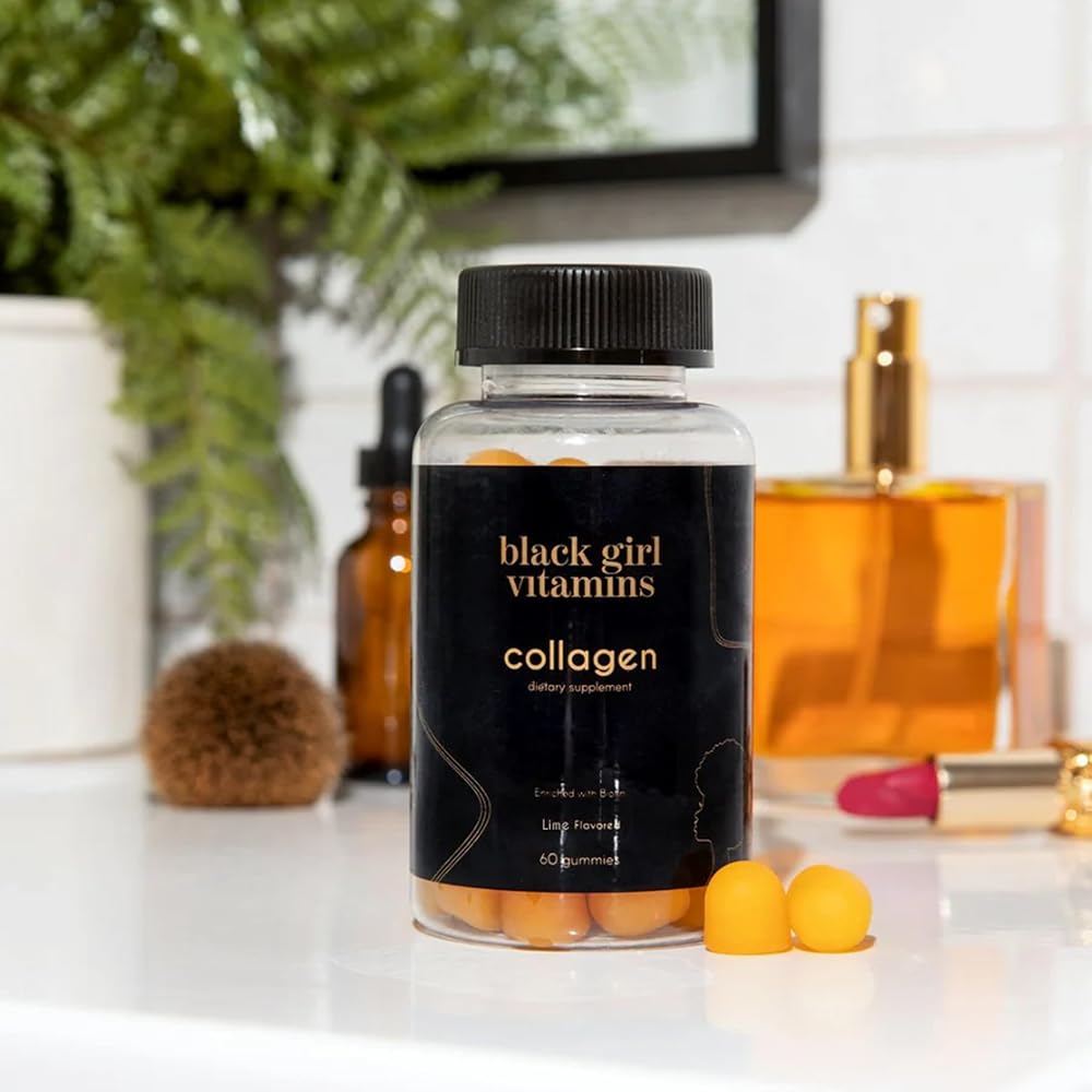Black Girl Vitamins Collagen Gummies for Hair, Skin & Nails - 60ct - image 3