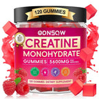 ODNSQW Creatine Monohydrate Gummies for Muscle Strength - 120 Count