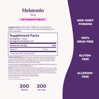 Natrol Tablets Melatonin 10Mg Sleep Support Bottle Drug Free Unisex