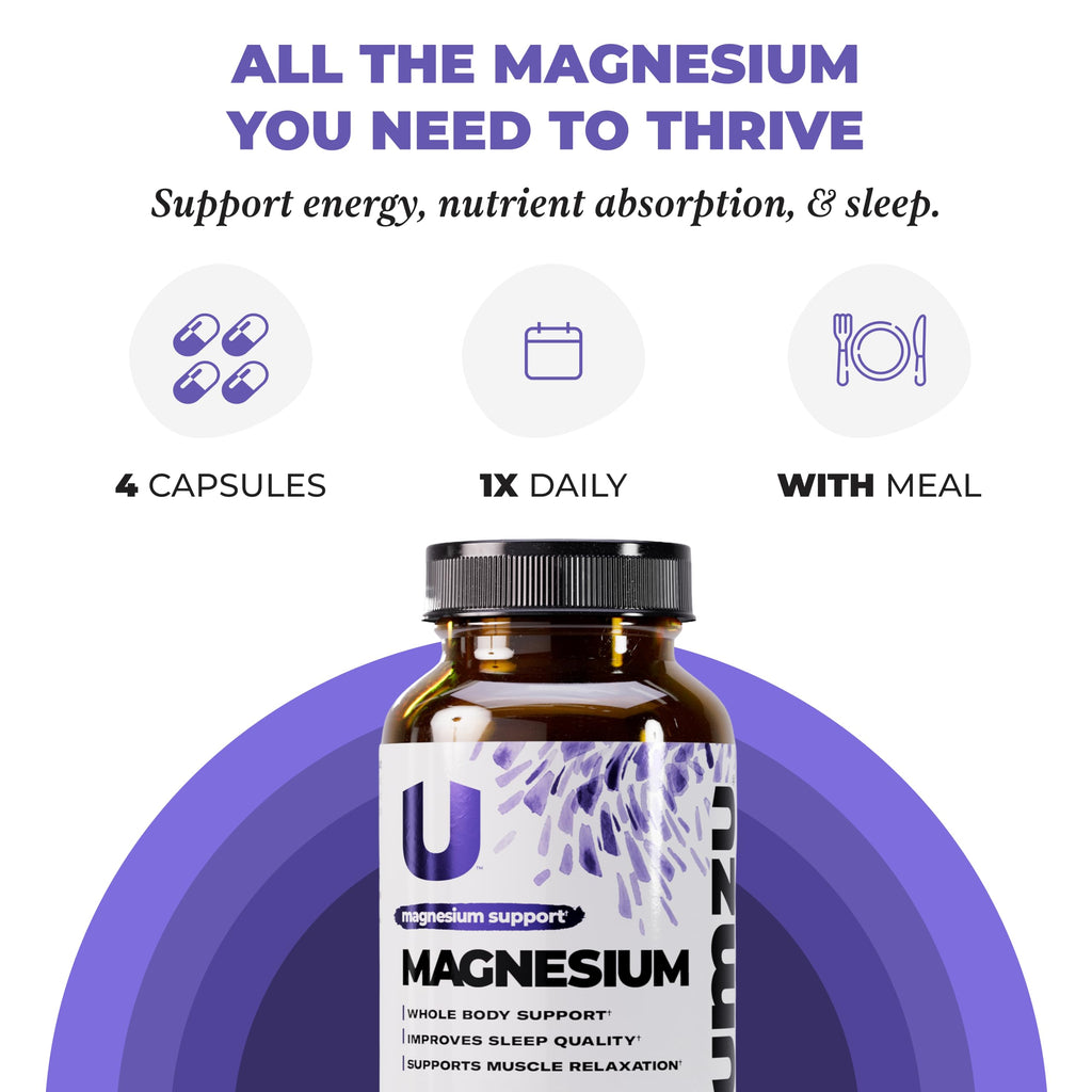 UMZU Daily Magnesium Complex Capsules - 120 Count - image 5