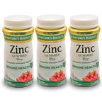 Nature's Bounty Zinc Gummies Mixed Berry for Immune Support - 210 Gummies