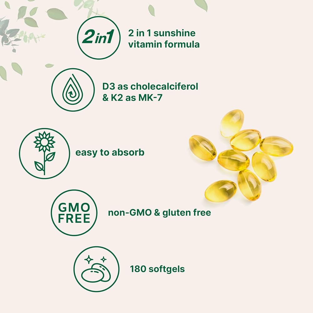 Micro Ingredients Vitamin D3 K2 5000IU Parent