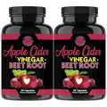 Angry Supplements Apple Cider Vinegar + Beet Root Powder Capsules - 120 Count