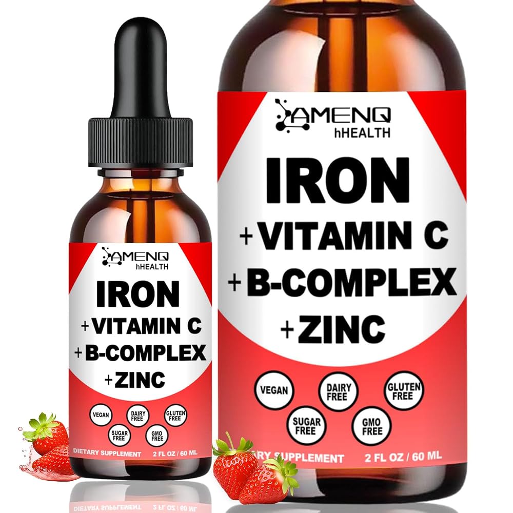 AMENQ hHEALTH Iron Supplement Liquid Drops