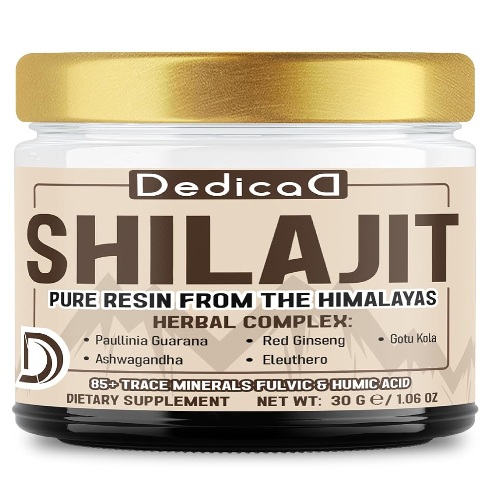 DEDICAD Shilajit Resin with Herbal Complex - 30g