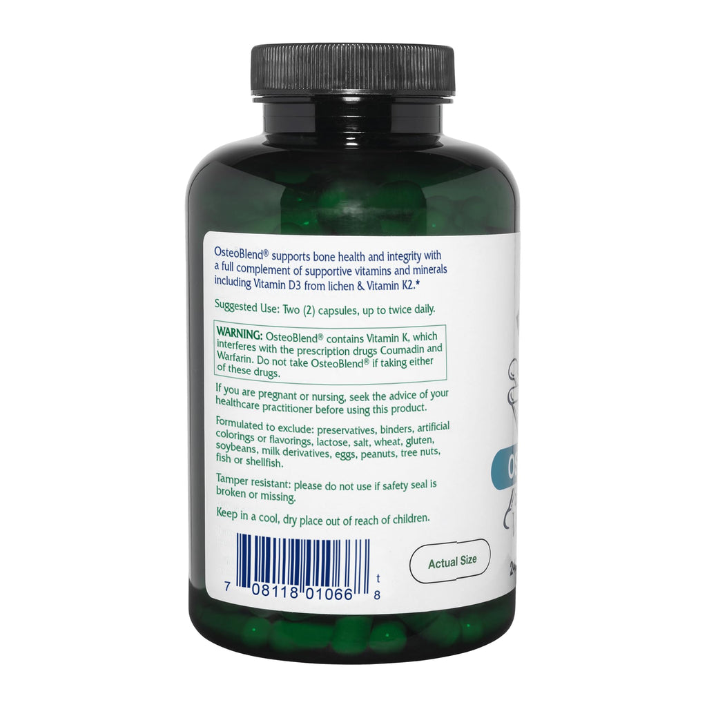 Vitanica OsteoBlend Bone Support Vegan - 240 Capsules - image 3