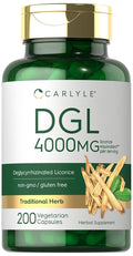 Carlyle DGL Deglycyrrhizinated Licorice - 200 Vegetarian Capsules