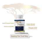 True Healing Naturals Fiber-Solve Prebiotic Supplement - 120 Capsules - image 5