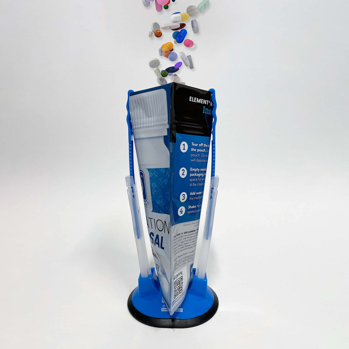 Element MDS XL 750 Medication Disposal System - 5 Pack with Holder - image 2