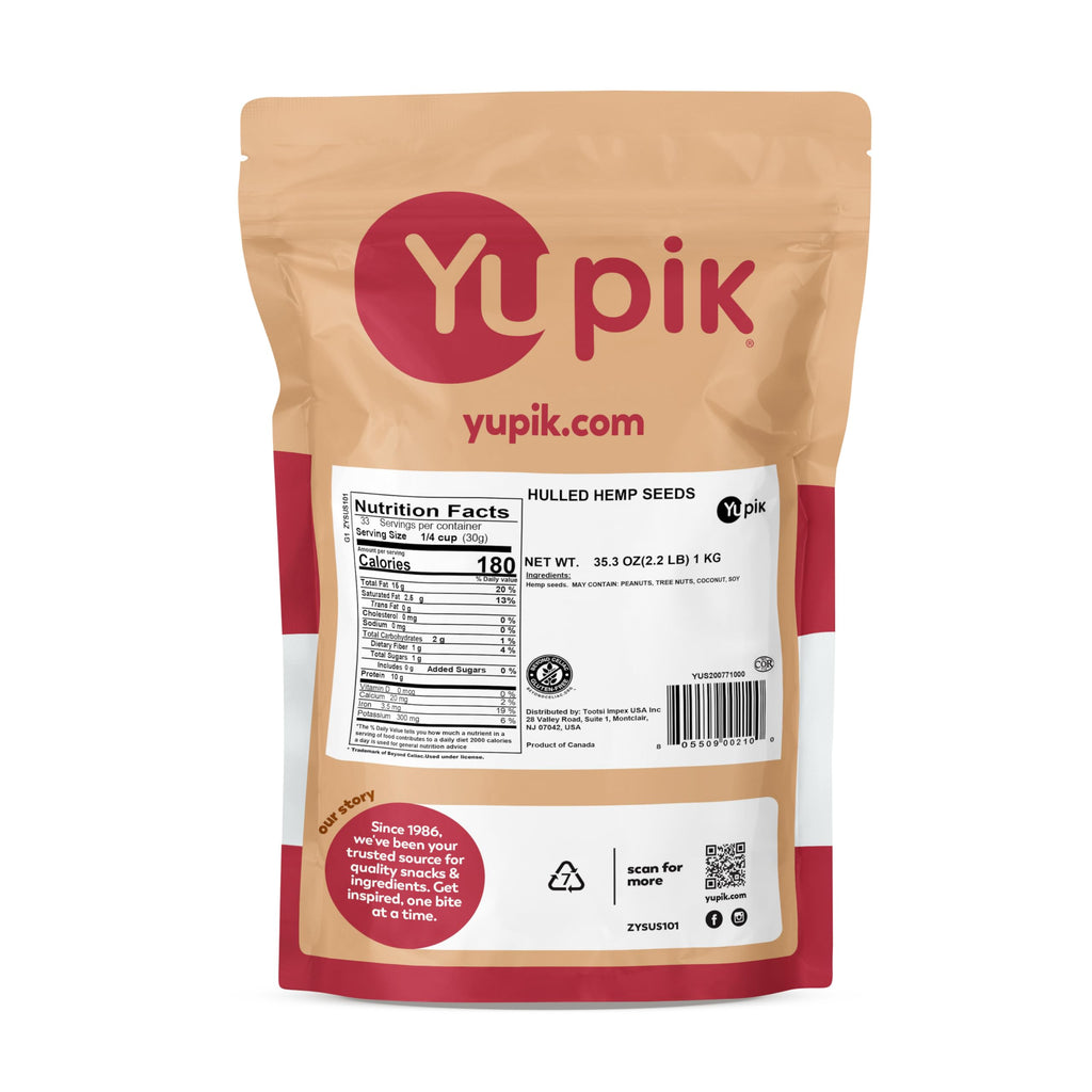 Yupik Canadian Hulled Hemp Seeds - 35.2 oz - image 2