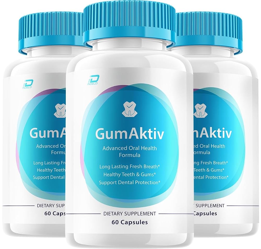 Indelo GumAktiv Dental Support Capsules - 180 Count