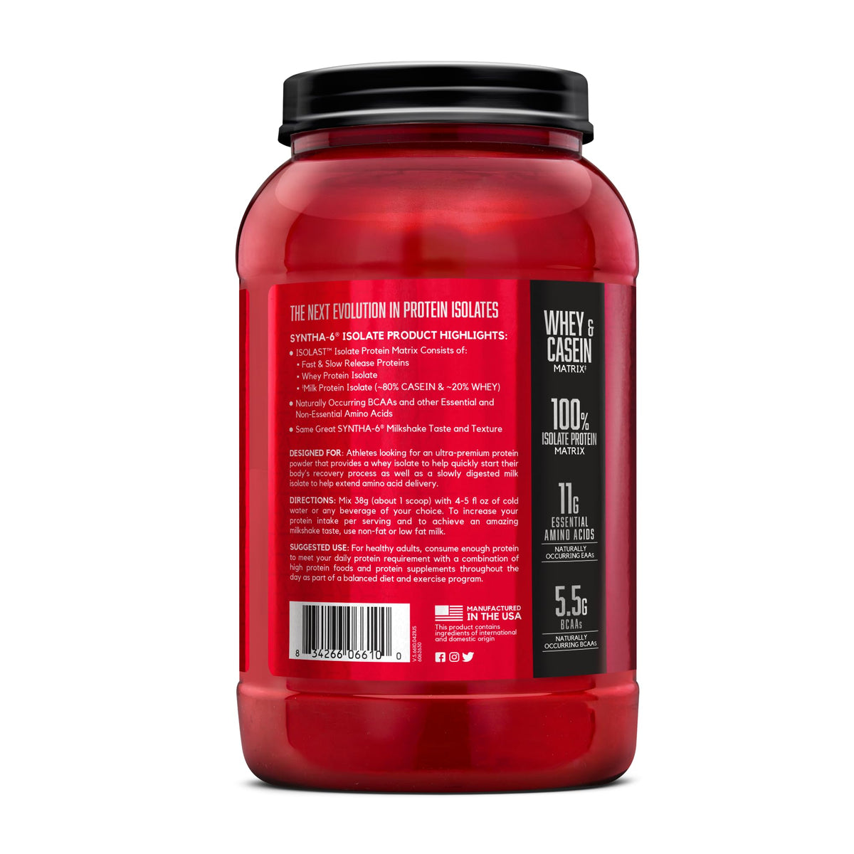BSN SYNTHA-6 Isolate Protein Powder