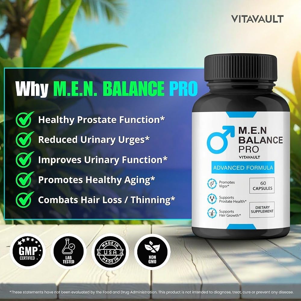 Vitavault M.E.N Balance Pro Capsules - 180 Count - image 5