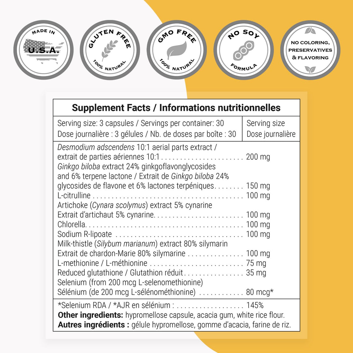 Supersmart Liver Support Formula with Milk Thistle - 90 Vegetarian Capsules - image 4