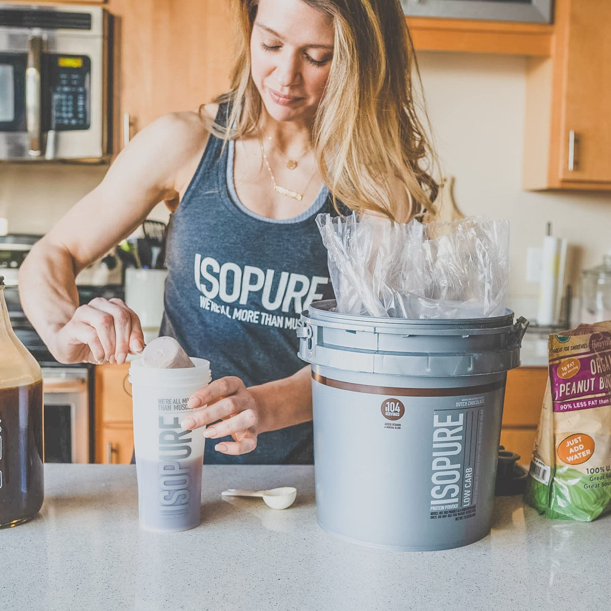 Isopure Protein Powder Low Carb with Creatine - 7.5 lbs - image 4