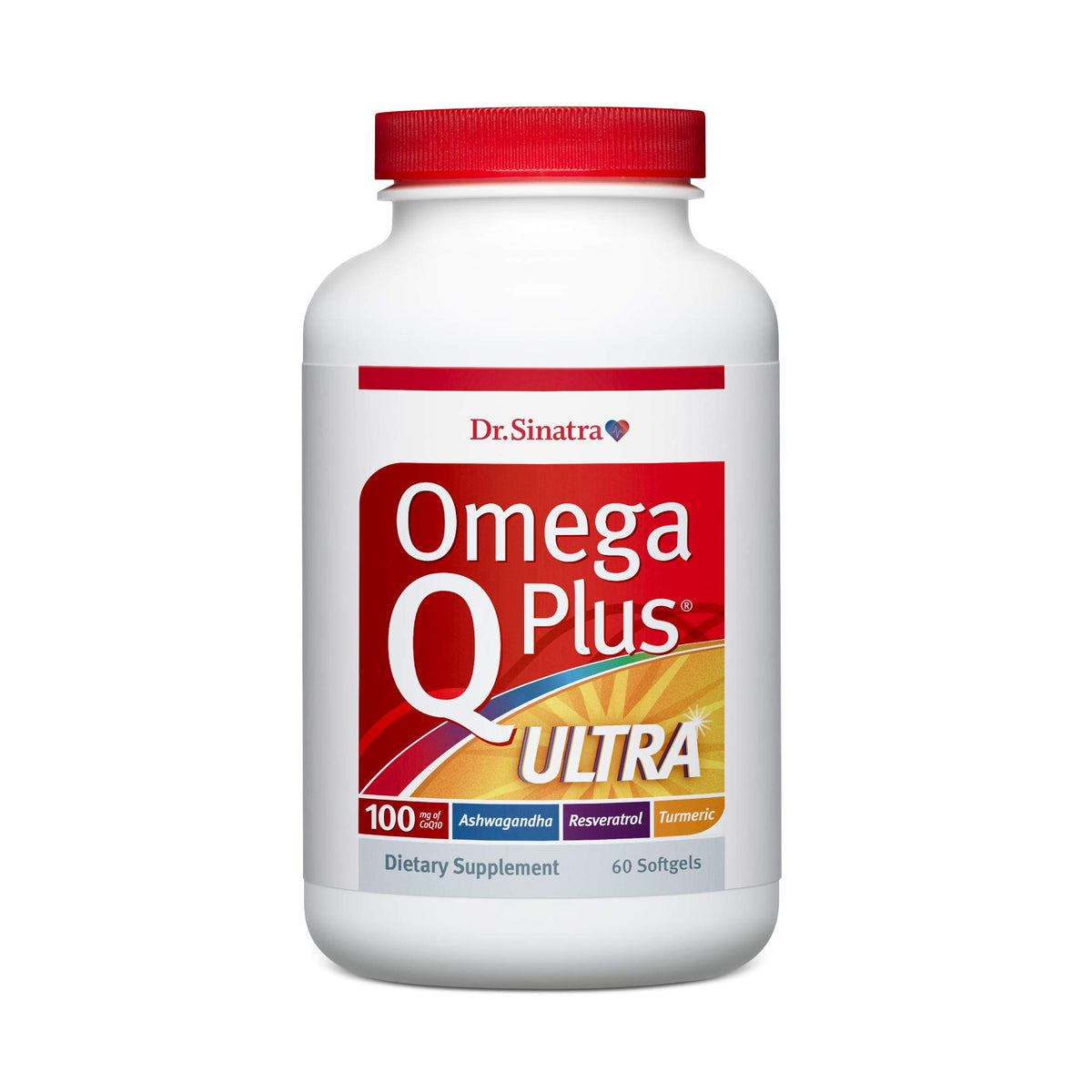 Dr. Sinatra Omega Q Plus Ultra with Resveratrol - 60 Softgels