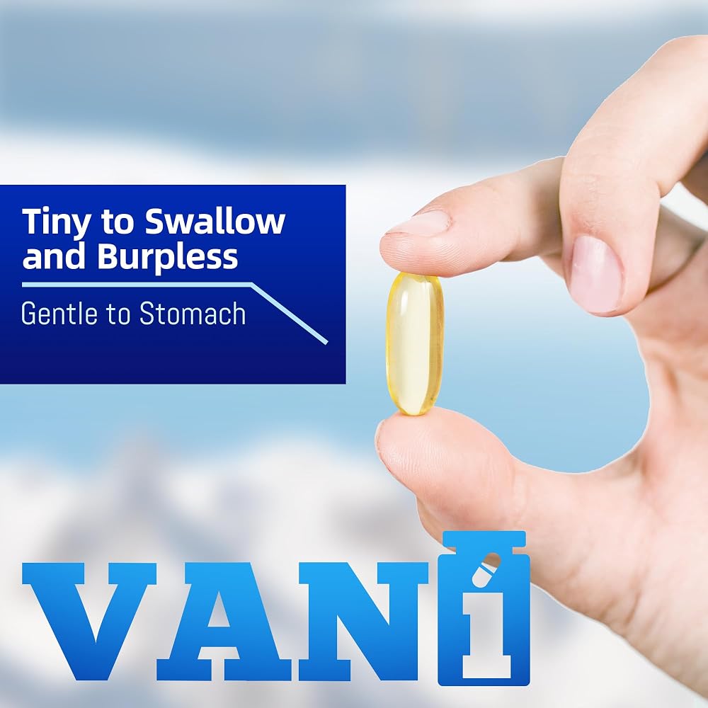 VANI Fish Oil Omega 3 4000mg with EPA & DHA - 120 Softgels - image 6