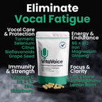 VitaVoice Nootropics & Vitamins for Vocal Health - 30 Capsules - image 5