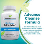 CRYSTAL PEAKS NUTRITION Natural Colon Cleanser Capsules - 60 Count - image 2