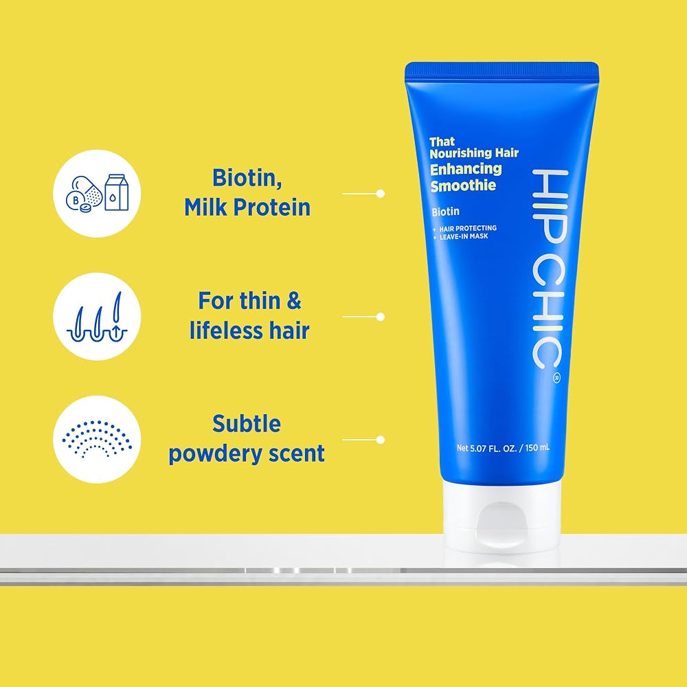 HIP CHIC That Nourishing Hair Enhancing Smoothie with Biotin - 5.07 fl oz - image 3