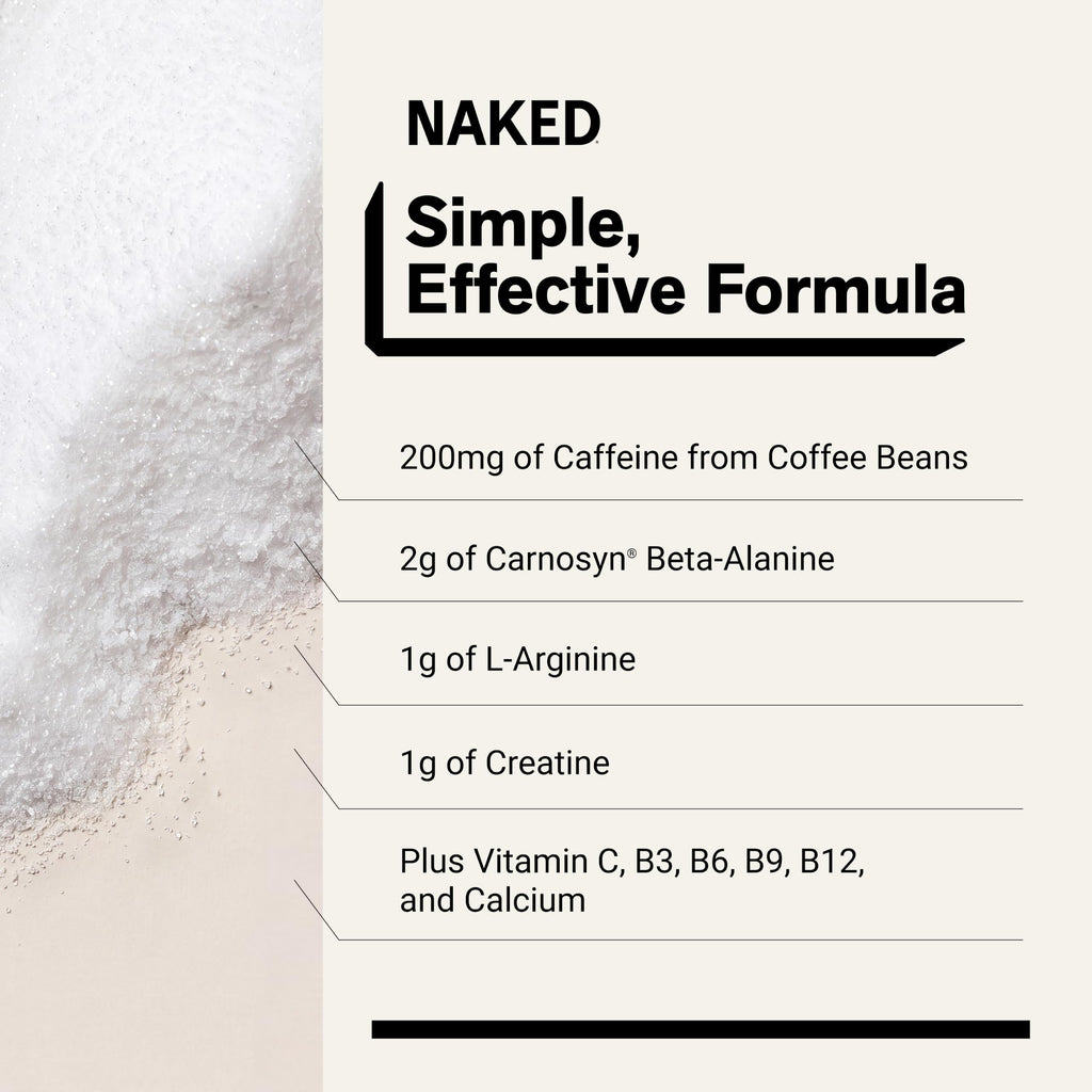 NAKED Citrus Energy Pre-Workout Powder - 30 Servings - image 4