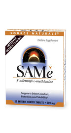 Source Naturals SAMe 400 mg - 20 Enteric Coated Tablets