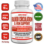 Simply Potent Blood Circulation & Vein Support - 90 Capsules - image 2