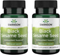 Swanson Full Spectrum Black Sesame Seed 500 mg - 120 Capsules