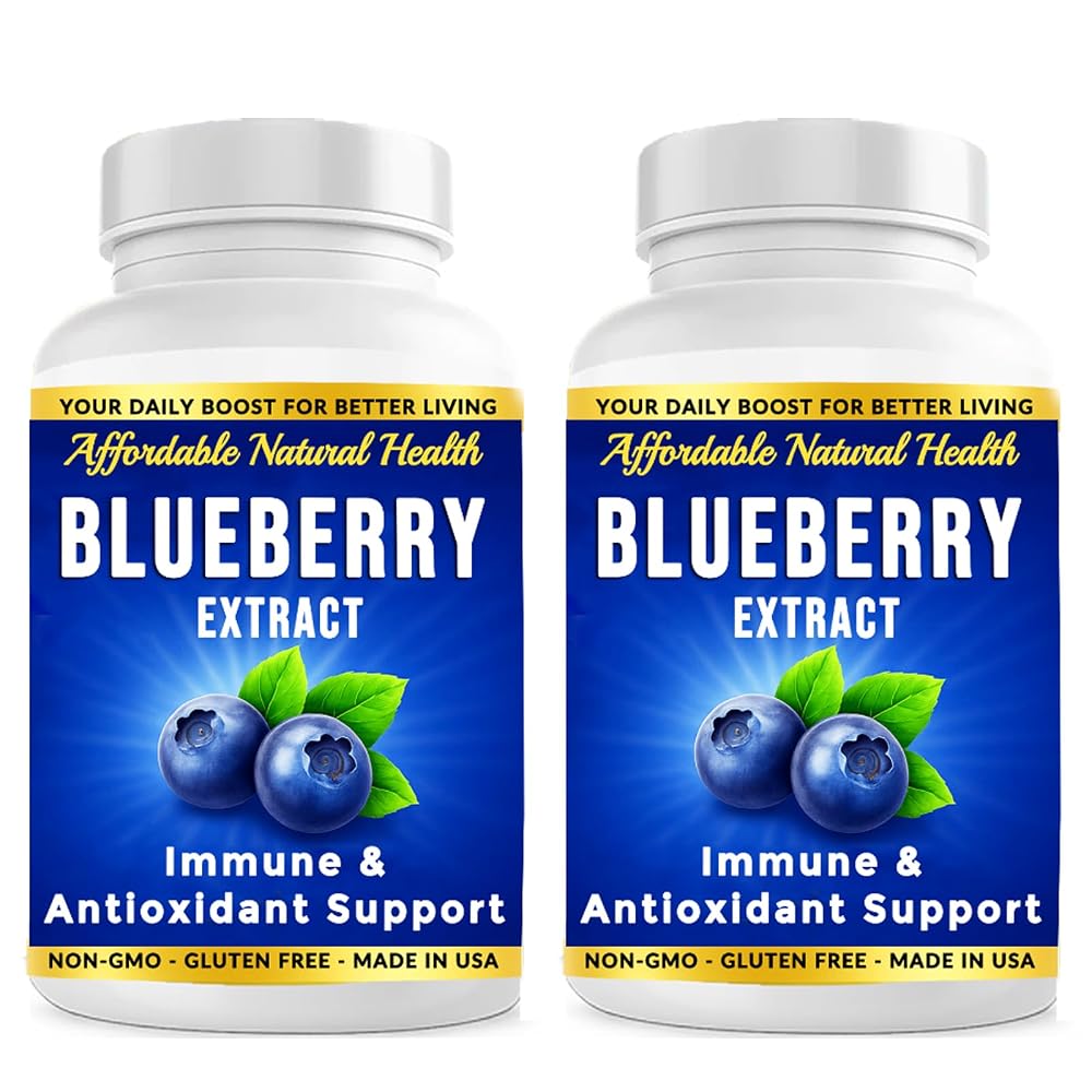 Heaven's Gate Blueberry Extract Antioxidant Support - 120 Capsules
