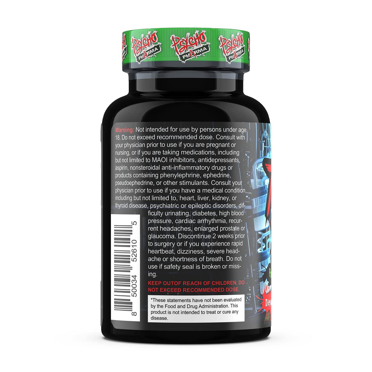 Psycho Pharma Thunderstruck Lean Muscle Mass Supplement - 1 Capsules - image 3