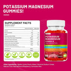 Vegavero Potassium Magnesium Gummies - Magnesium Glycinate Gummies