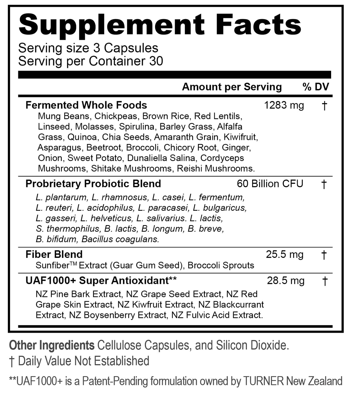 TURNER Probiotics Supplement Improves Digestion - 450 Softgels - image 2