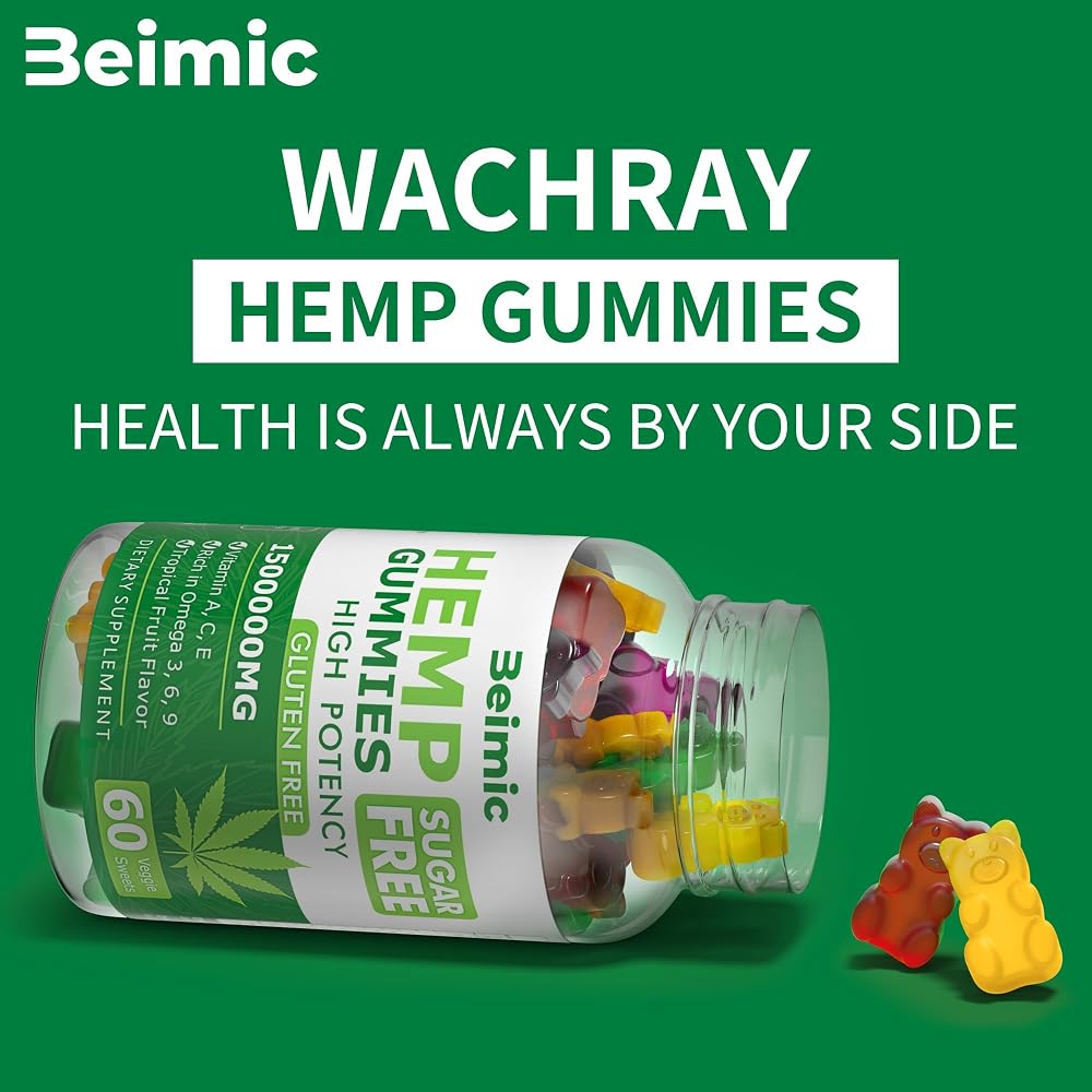 BEIMIC Naturals Fruit Hemp Gummies High Strength - 120 Count - image 4