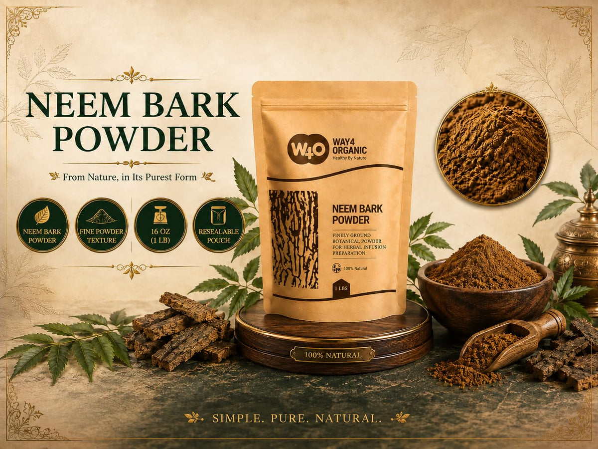 WAY 4 ORGANIC Neem Bark Powder - 16 oz - image 7