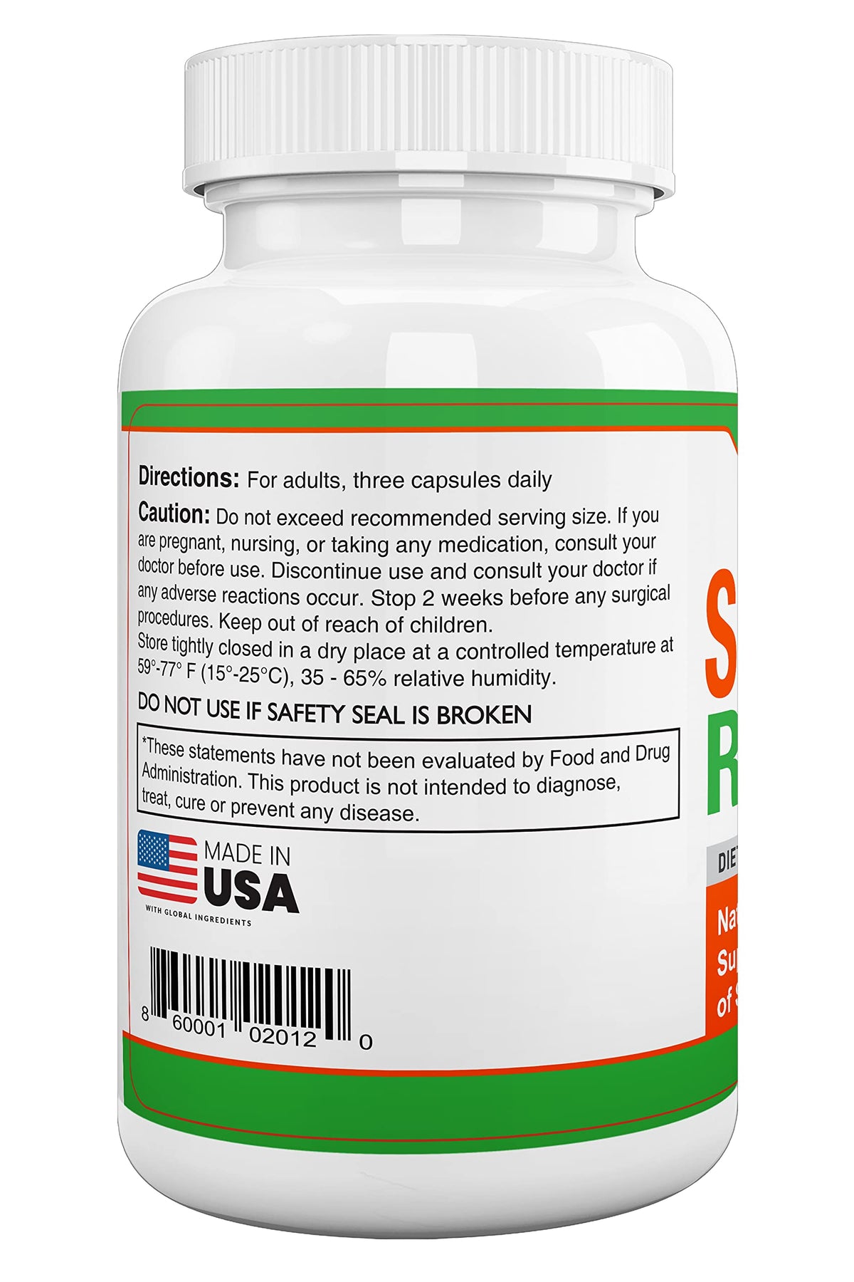 Spectra Vitamins Stress Relief for Adults with Ashwagandha - 60 Capsules - image 2